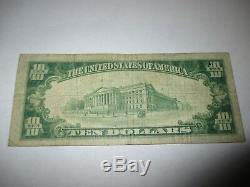 10 $ 1929 Billet De Banque National Mount Joy Pennsylvania Pa - Monnaie N ° 1516