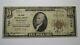 10 $ 1929 Billet De Billet De Banque En Monnaie Nationale Meriden Connecticut Ct! Ch. # 720 Rare