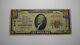$10 1929 Blooming Prairie Minnesota Mn Monnaie Nationale Banque Note Bill Ch #6775