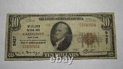 10 1929 Callicoon New York Ny Monnaie Nationale Banque Note Bill Ch. #9427 Rare
