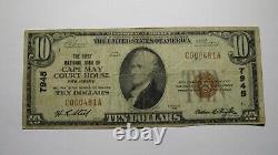 10 $ 1929 Cape May Court House New Jersey Monnaie Nationale Bill #7945