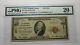 10 $ 1929 Cedar Rapids Iowa Ia Banque Nationale Monnaie Note Bill! Ch. # 2511 Vf20