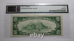 10 $ 1929 Chicago Heights Illinois IL Banque Nationale Monnaie Notez Le Projet De Loi # 5876 Vf30