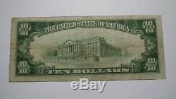10 $ 1929 Chicago Illinois IL Banque Nationale Monnaie Note Bill! Ch. # 13146 Fin
