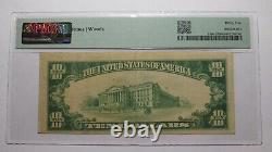 $10 1929 Chickasha Oklahoma OK Billet de banque de devise nationale #5547 VF35 PMG