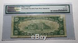 10 $ 1929 Coral Gables En Floride Fl Banque Nationale Monnaie Remarque Bill Ch # 13008 Fin
