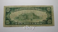 10 1929 Cynthiana Kentucky Ky Banque Nationale De Devises Note Bill Ch. #1900 Rare