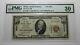 10 1929 Dakota Du Sud Blanc Sd Monnaie Nationale Note De La Banque #6294 Vf30 Pmg
