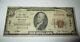 10 $ 1929 Dover Delaware De Banque Nationale Monnaie Note Bill Ch. # 1567 Fin