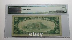 10 1929 Ellenville New York Ny Monnaie Nationale Banque Note Bill Ch. #2117 F15
