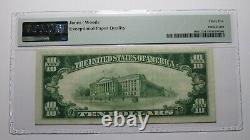$10 1929 Elmwood Place Ohio Oh National Monnaie Banque Note Bill Ch. N°6314 Vf35
