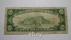 $10 1929 Emlenton Pennsylvania Ap National Monnaie Banque Note Bill! Ch. #4615