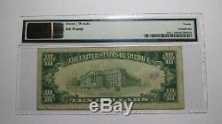 10 $ 1929 Facture De Billet De Banque En Devise Nationale De Phoenix Arizona Az! Ch. # 3728 Vf Pmg