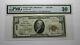 10 $ 1929 Fergus Falls Minnesota Mn Monnaie Nationale Banque Note Bill Ch 2030 Vf30
