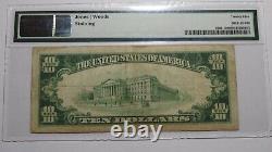 10 1929 Fernandina Florida Fl Monnaie Nationale Banque Note Bill Ch. #4558 Vf25
