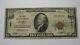 10 1929 Flora Illinois Il Monnaie Nationale Note De Banque Bill Ch. #1961 Fine