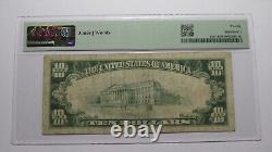 10 1929 Glassboro New Jersey Nj Monnaie Nationale Banque Note Bill Ch. #3843 Vf20