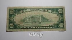 10 $ 1929 Greenville Alabama Al National Currency Bank Note Bill! Ch. #5572 Rare