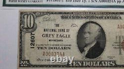 $10 1929 Grey Eagle Minnesota Mn National Currency Bank Note Bill Ch. #12607 Vf