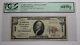 10 $ 1929 Gypsum Kansas Ks Billet De Billet De Banque En Monnaie Nationale! Ch. # 9695 Vf30 Pcgs