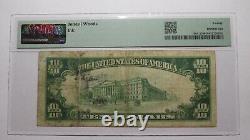 10 $ 1929 Haskell Oklahoma Ok Monnaie Nationale Banque Note Bill #7822 Vf20 Pmg