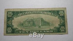 10 $ 1929 Iowa Falls Iowa Ia Banque Nationale Monnaie Note Bill! Charte # 3252 Rare