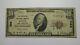10 1929 Keene New Hampshire Nh Monnaie Nationale Banque Note Bill Ch. #559 Fine