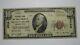 10 $ 1929 Kennett Square Pennsylvania Pa Banque Nationale Monnaie Notez Le Projet De Loi # 2526