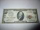 10 $ 1929 Keyport New Jersey Nj Note De La Banque Nationale De Billets Bill Ch. # 4147 Vf ++