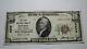 10 $ 1929 Keyser Virginie Occidentale Virginie-occidentale Banque Nationale Monnaie Note Bill Ch. # 6205 Rare