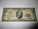 10 $ 1929 Laurium Michigan Mi Banque De Monnaie Nationale Note Bill Ch. # 8598 Amende