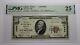 $10 1929 Lipan Texas Tx Monnaie Nationale Banque Bill Charte #10598 Vf25 Pmg