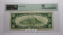 $10 1929 Lipan Texas Tx Monnaie Nationale Banque Bill Charte #10598 Vf25 Pmg