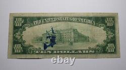 10 1929 Montgomery Pennsylvania Ap Banque Nationale De Devises Note Bill Ch. N°5574