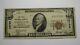 10 1929 Nashwauk Minnesota Mn Monnaie Nationale Banque Note Bill Ch. #10736 Vf