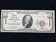$10 1929 National Bank Note Hoopestown Il Bill Charte Monétaire # 9425