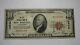 10 $ 1929 New Britain Connecticut Ct Banque Nationale Monnaie Remarque Le Projet De Loi # 12846 Fin
