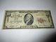$ 10 1929 Niles Michigan Mi Banque De Billets De Banque Nationale Note Bill! Ch. # 13307 Amende