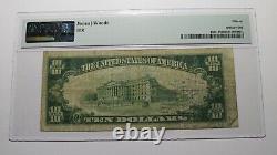 10 $ 1929 Northfield Minnesota Mn Monnaie Nationale Banque Note Bill #2073 F15 Pmg