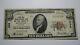 $10 1929 Oswego New York Ny National Currency Bank Note Bill Ch. #255 Fine