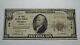 $10 1929 Peoria Illinois Il Monnaie Nationale Banque Bill Charte #176 Rare