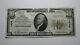 10 1929 Phoenixville Pennsylvanie Ap National Monnaie Banque Note Bill Ch. #1936