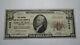 $10 1929 Port Huron Michigan Mi National Currency Bank Note Bill! Ch. #4446 Rare
