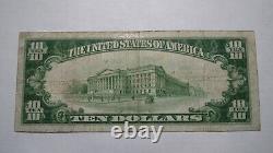 $10 1929 Port Huron Michigan MI National Currency Bank Note Bill! Ch. #4446 Rare