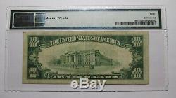 10 $ 1929 Rices Landing Pennsylvania Pa Banque Nationale Monnaie Note Bill Ch # 7090
