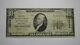 $10 1929 Riverside New Jersey Nj National Currency Bank Note Bill Charte #12984