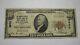$10 1929 Rockford Illinois Il National Currency Bank Note Bill! Ch. #3952 Rare
