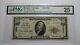10 $ 1929 Rutland Vermont Vt Monnaie Nationale Bill! #2950 Vf25 Pmg