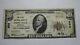 10 $ 1929 Saint Paul Minnesota Mn Banque Nationale Monnaie Note Bill! Ch. # 203 Vf