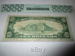 $ 10 1929 San Diego Californie Ca Banque Nationale De Billets De Banque Bill! Ch. # 3050 Vf